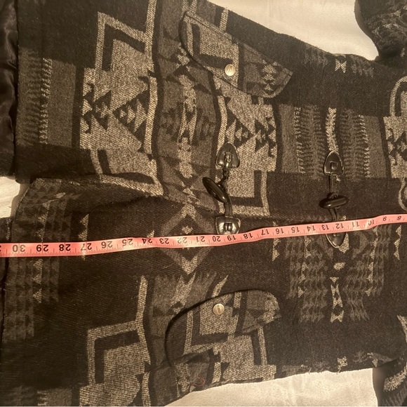 i jeans by Buffalo Black and Gray Patterned Coat - Picture 7 of 9